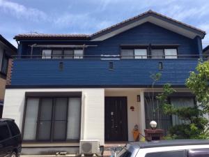 一宮市のお宅を外壁の塗り直しでカワイイからカッコイイにイメージチェンジ！